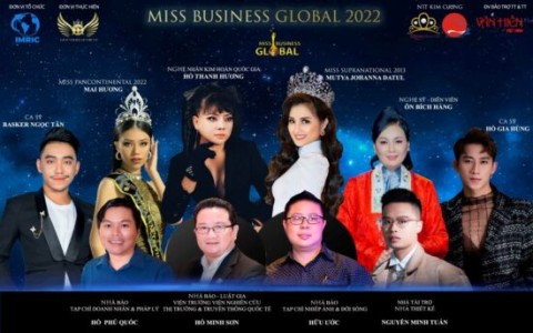 Họp báo thành công Miss Business Global – ‘Hoa hậu Doanh nhân Toàn cầu 2023’